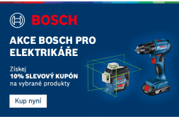 Akce BOSCH pro elektrikáře