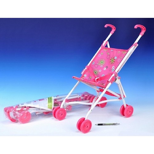 Golfový kočárek pro panenky kov/plast 00160001 Golfový kočárek pro panenky kov/plast 00160001