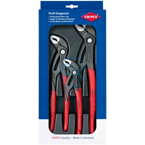 KNIPEX Sada kleští Cobra 180, 250, 300 mm