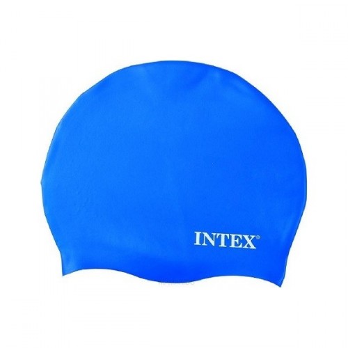 INTEX Koupací čepice silikonová, modrá 00830016