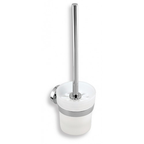 NOVASERVIS METALIA 11 WC štětka sklo/chrom 0133,0