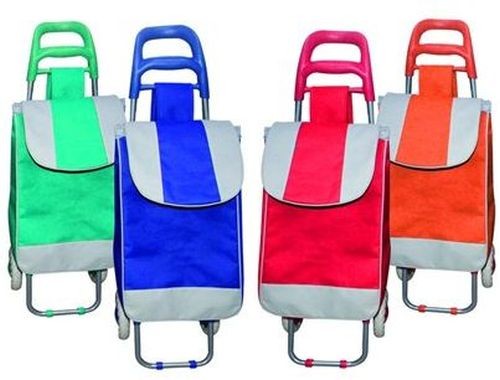 BRILANZ Nákupní taška na kolečkách 95x36x30 cm zelená 01800120