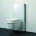 GEBERIT MONOLITH modul pro závěsné wc, bílé sklo/hliník 131.021.SI.5