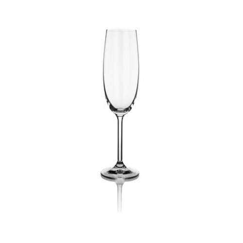 BANQUET Bistro Crystal sklenice na šampaňské, 190ml, 6ks, 02B4G002190