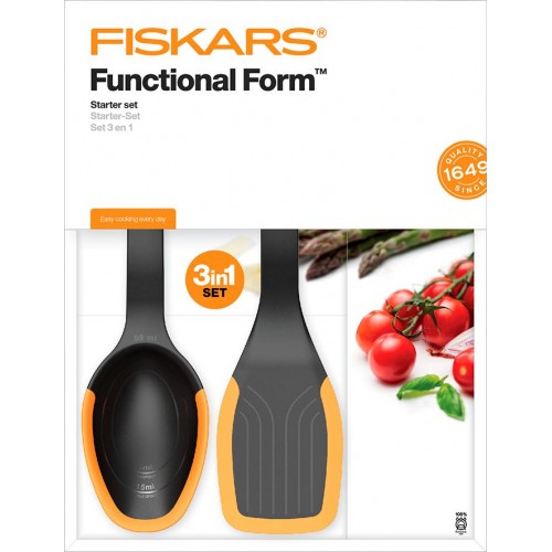 Fiskars Startovací set - lžíce, lopatka a kleště 1027306 Fiskars Startovací set - lžíce, lopatka a kleště 1027306
