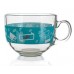 BANQUET Hrnek jumbo skleněný MALAGA Coffee 435 ml 04207005