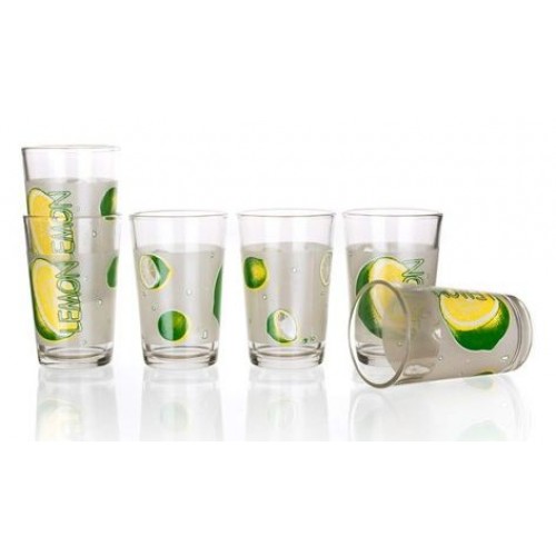 BANQUET LEMON Sada sklenic 230 ml, 6 ks, 04240100 BANQUET LEMON Sada sklenic 230 ml, 6 ks, 04240100