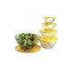 BANQUET Bubble 5ti dílná sada misek s plastovými víčky 04BTB15