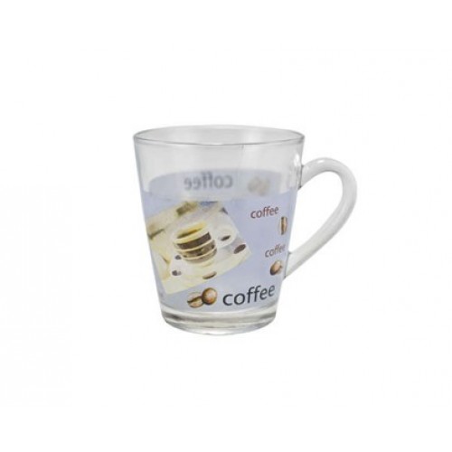 VETRO-PLUS Lugano hrnek dekor káva I. 360ml 04M22P6112