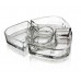 VETRO-PLUS Oxygon Glass line sada misek rozměr 27x27x4,5cm 04PD411PD3046