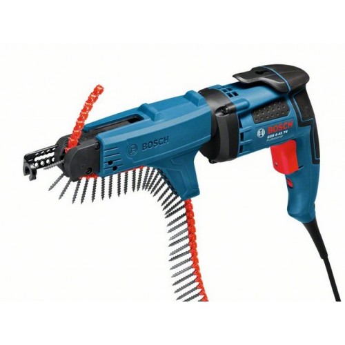 BOSCH GSR 6-45 TE+ MA 55 šroubovák s hloubkovým dorazem+ zásobník 0601445101