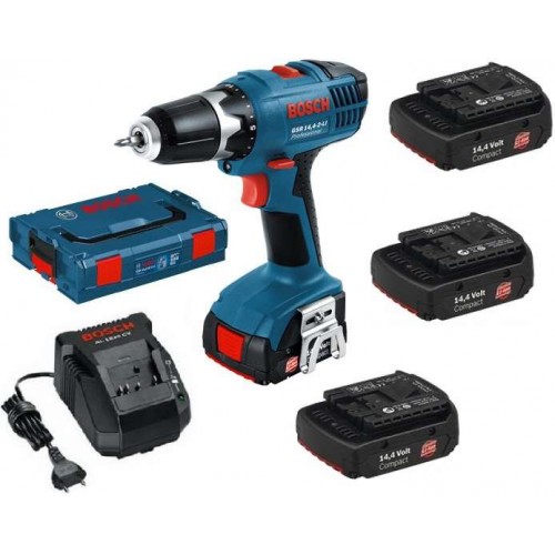 BOSCH GSR 14,4-2 Li 2xAKU akumulátorový vrtací šroubovák 0.615.990.FD6