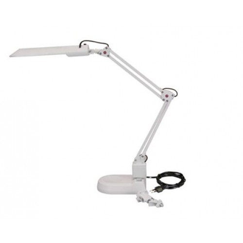 VETRO-PLUS Fit úsporná stolní lampa bílá 09DPL023AW