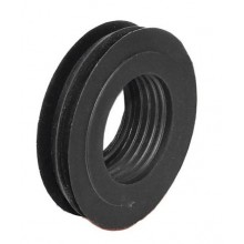 NÝVLT H4/117 Manžeta připojení WC vnitřní vrapová pryž černá 58 x 33 mm 10117