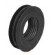 NÝVLT H4/117 Manžeta připojení WC vnitřní vrapová pryž černá 58 x 33 mm 10117