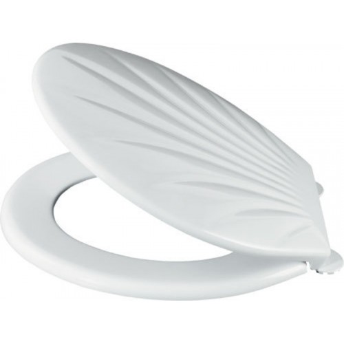SAPHO 1016 MUŠLE WC sedátko, duroplast, bílá SAPHO 1016 MUŠLE WC sedátko, duroplast, bílá