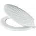 SAPHO 1016 MUŠLE WC sedátko, duroplast, bílá