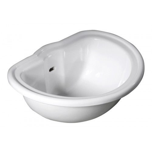 SAPHO RETRO 103101 keramické umyvadlo 46x38cm, zápustné