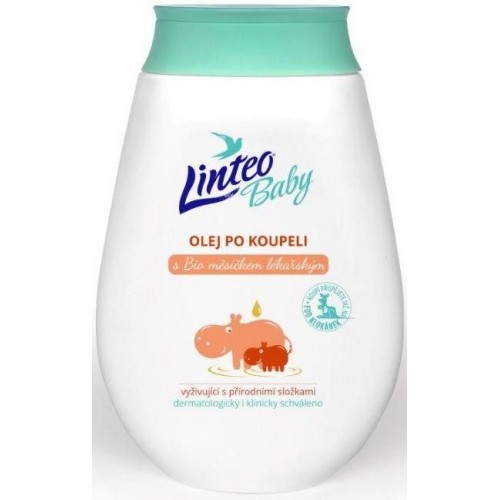 LINTEO BABY Dětský olej po koupeli 250 ml PO EXPIRACI