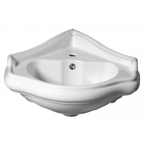 SAPHO RETRO 103201 keramické umyvadlo 57,5x58cm, rohové SAPHO RETRO 103201 keramické umyvadlo 57,5x58cm, rohové