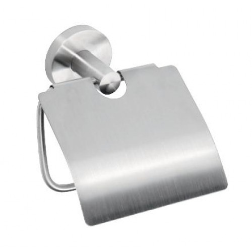 SAPHO NEO držák toaletního papíru s krytem, broušená nerez 104112015