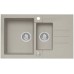ALVEUS ROCK 70 kuchyňský dřez, 780x480 mm, granital plus Pebble 02 1107850