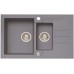 ALVEUS ROCK 70 kuchyňský dřez, 780x480 mm, granital plus Steel 04 1107852