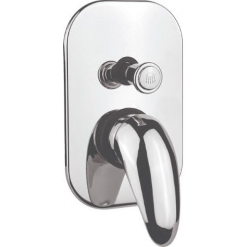 SAPHO AXUS 1112-423 Podomítková sprchová baterie s přepínačem