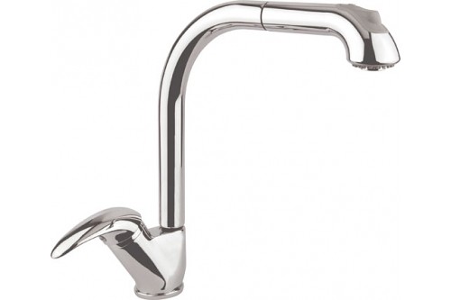 SAPHO KITCHEN 1112-723 Dřezová baterie s výsuvnou sprškou Axus SAPHO KITCHEN 1112-723 Dřezová baterie s výsuvnou sprškou Axus