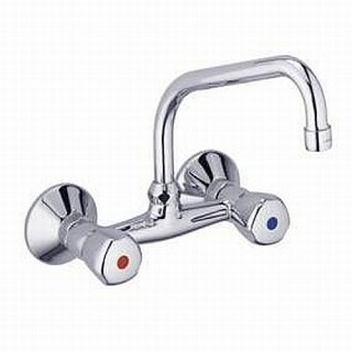 KLUDI Standard nástěnná dřezová baterie chrom 310550515 KLUDI Standard nástěnná dřezová baterie chrom 310550515