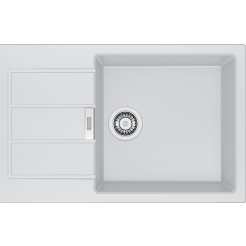 Franke Sirius SID 611-78/45 BB, 780x500 mm, Tectonitový dřez, bílá 114.0504.169 Franke Sirius SID 611-78/45 BB, 780x500 mm, Tectonitový dřez, bílá 114.0504.169