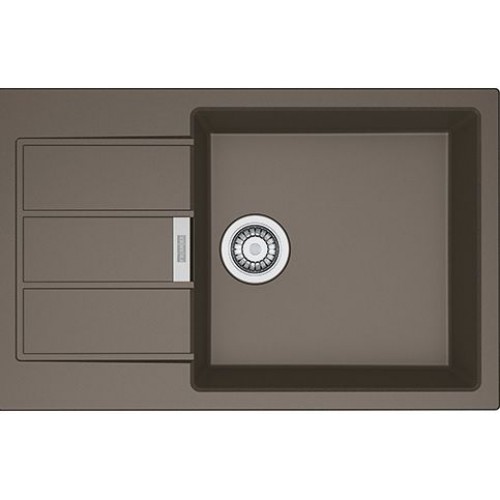 Franke Sirius SID 611-78/45 BB, 780x500 mm, Tectonitový dřez, vulcan 114.0504.185