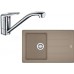 Franke SET G67 Granitový dřez BFG 611-78 Kašmír + Baterie FC 9541.031 chrom, 114.0510.425