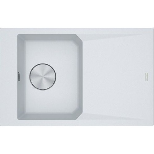 Franke FX FXG 611-78, 780x500 mm, fragranitový dřez, Bílá led 114.0540