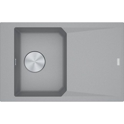 Franke FX FXG 611-78, 780x500 mm, fragranitový dřez, šedý kámen 114.0540.828 Franke FX FXG 611-78, 780x500 mm, fragranitový dřez, šedý kámen 114.0540.828