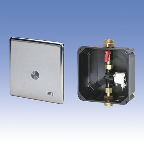 SANELA automat. ovládání sprchy SLS 01PB piezo tlačítkem pro jednu vodu, na baterii 12013 SANELA automat. ovládání sprchy SLS 01PB piezo tlačítkem pro jednu vodu, na baterii 12013