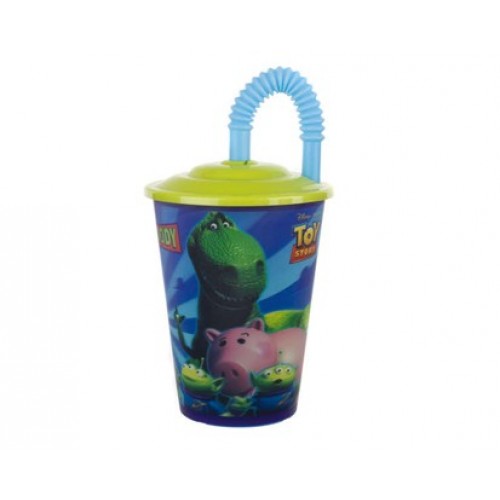 BANQUET pohárek 450ml s víčkem, Toy Story L 1213TO33571