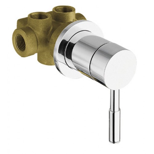 NOVASERVIS LA TORRE TOWER TECH podomítková . 3 x výstup. chrom 12151,0