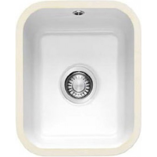 Franke Vail VBK 110-33, 370x435 mm, keramický dřez, bílý 126.0294.603