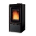 NORDICA Duchessa Steel 9 kW černá krbová kamna