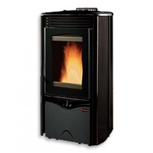 NORDICA EXTRAFLAME peletová teplovodní kamna Duchessa Idro Steel 12kW - černá