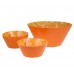 BANQUET 5d sada mel.salátových misek Orange 12HK20505O