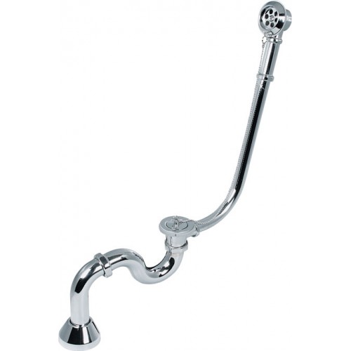 POLYSAN Vanová souprava včetně sifonu Rectime, chrom