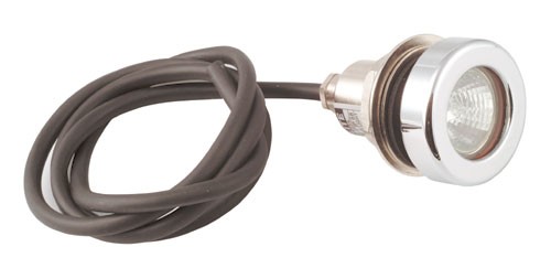 Halogenová lampa 12V/35W, chrom POLYSAN Halogenová lampa 12V/35W, chrom POLYSAN