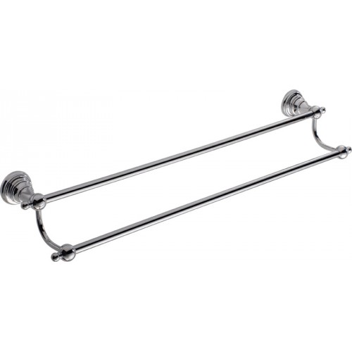SAPHO DIAMOND dvojitý držák ručníků, chrom 1317-11