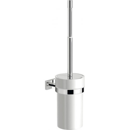 SAPHO OLYMP 1321-08 WC štětka nástěnná keramická, chrom
