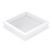 SAPHO RETRO 133801 keramická sprchová vanička, čtverec 90x90x20cm