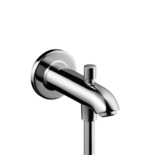 Hansgrohe Vanový výtok E/S 152 mm s přepínačem, chrom 13423000
