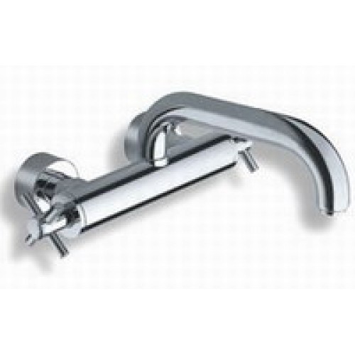 NOVASERVIS LA TORRE BI - TECH CROSS dřezová/umyvadlová nástěnná baterie chrom 150 mm 14070,0
