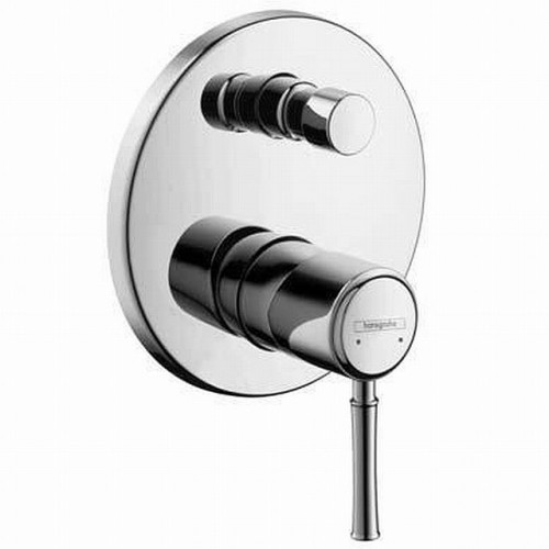 Hansgrohe TALIS C Páková vanová baterie pod omítku s bezpeč. kombinací, chrom 14146000